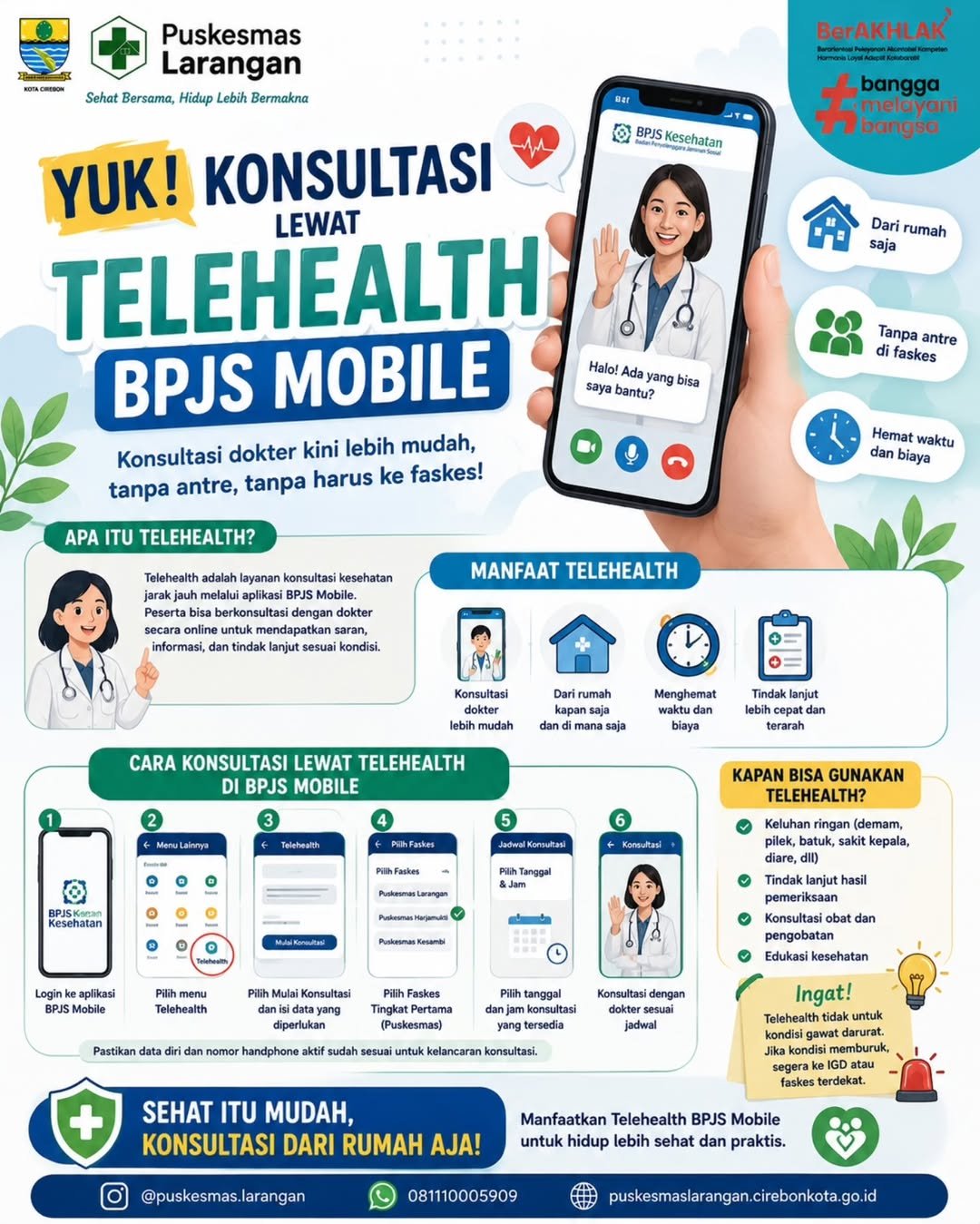 Telehealth BPJS Mobile: Konsultasi Kesehatan Kini Lebih Mudah dari Rumah
