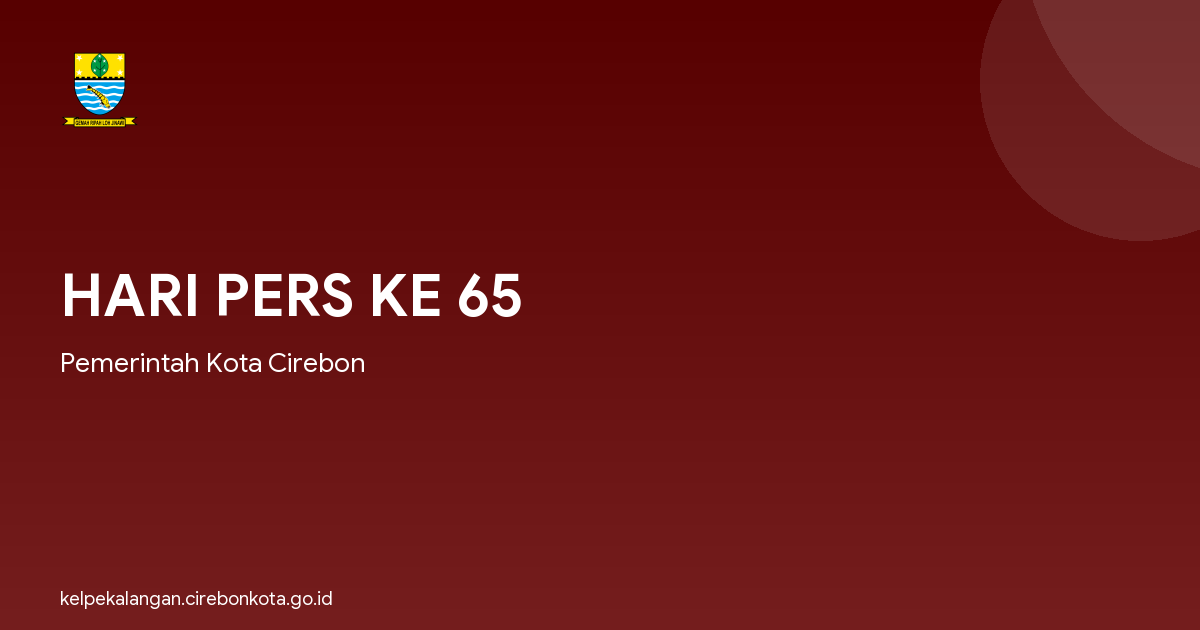 HARI PERS KE 65