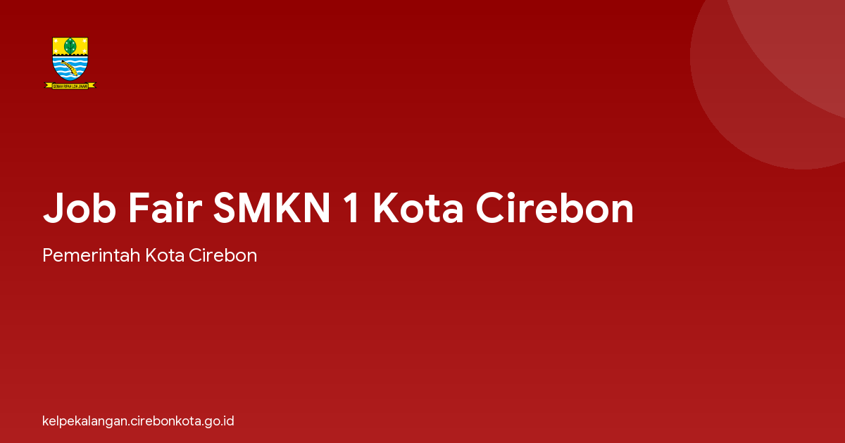 Job Fair SMKN 1 Kota Cirebon