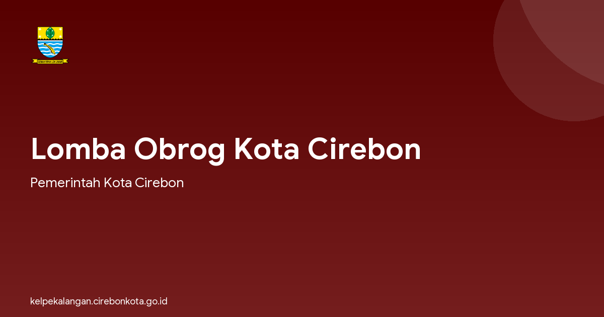 Lomba Obrog Kota Cirebon