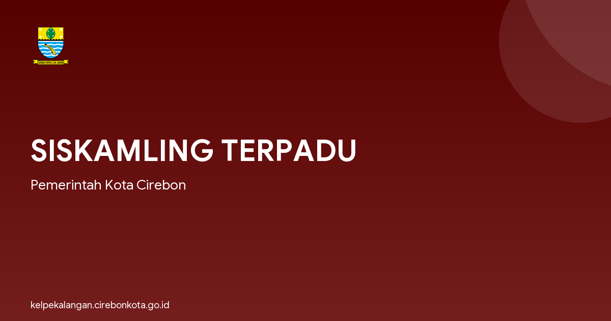 SISKAMLING TERPADU