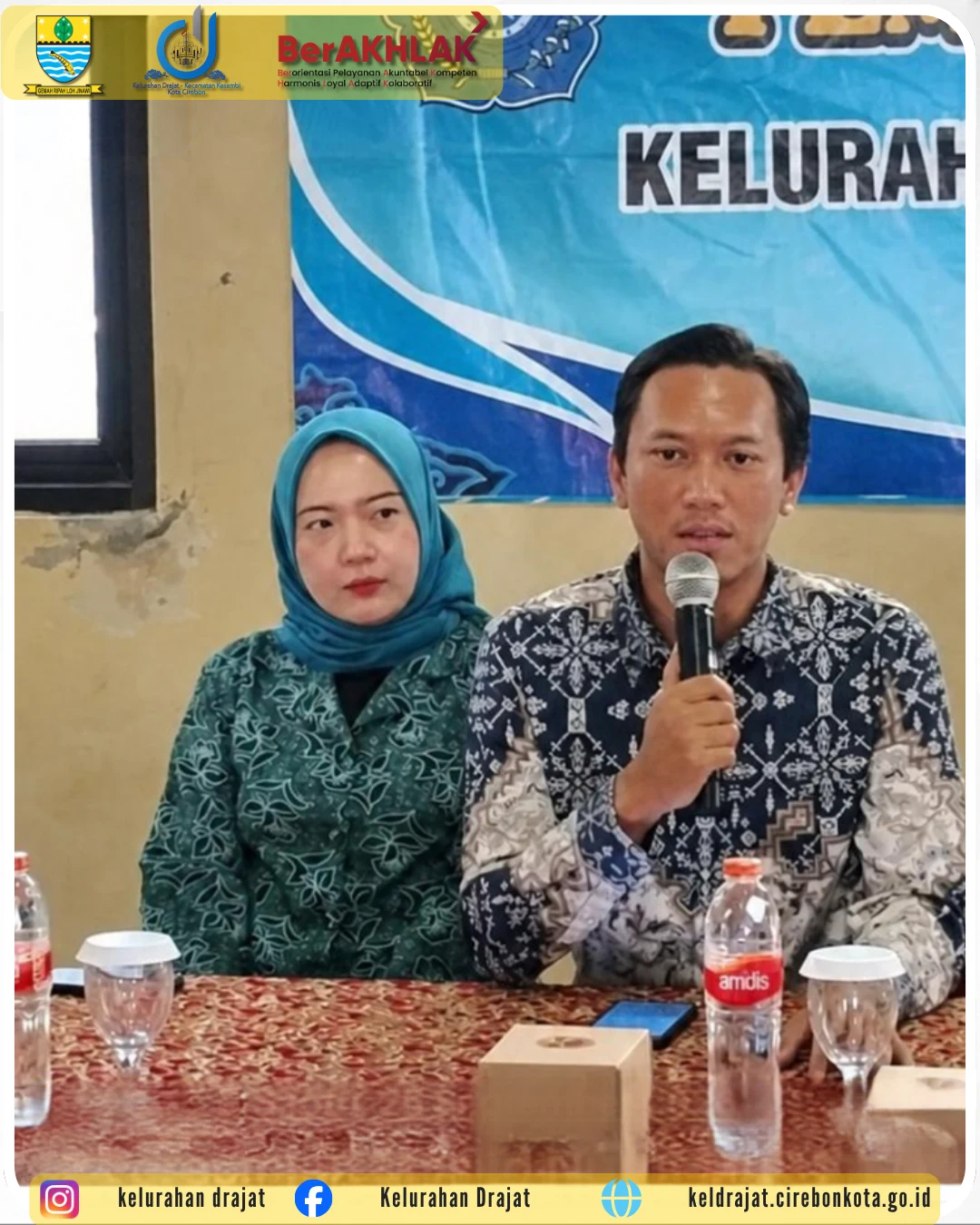 TP PKK Kelurahan Drajat menggelar kegiatan Pertemuan Rutin sekaligus Pembinaan dari Tim Penggerak Pemberdayaan dan Kesejahteraan Keluarga (TP PKK) Kota Cirebon.