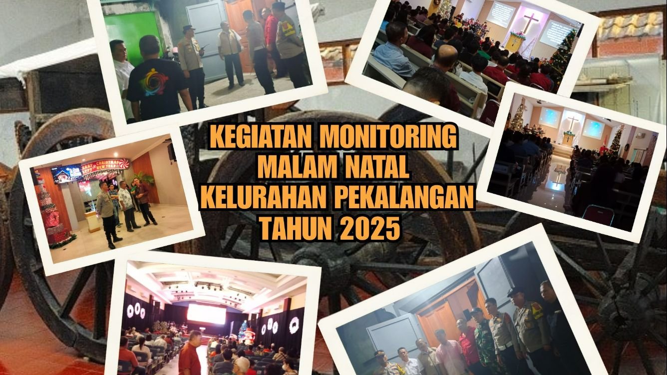 Pastikan Natal Berjalan Lancar, Kelurahan Pekalangan Lakukan Monitoring