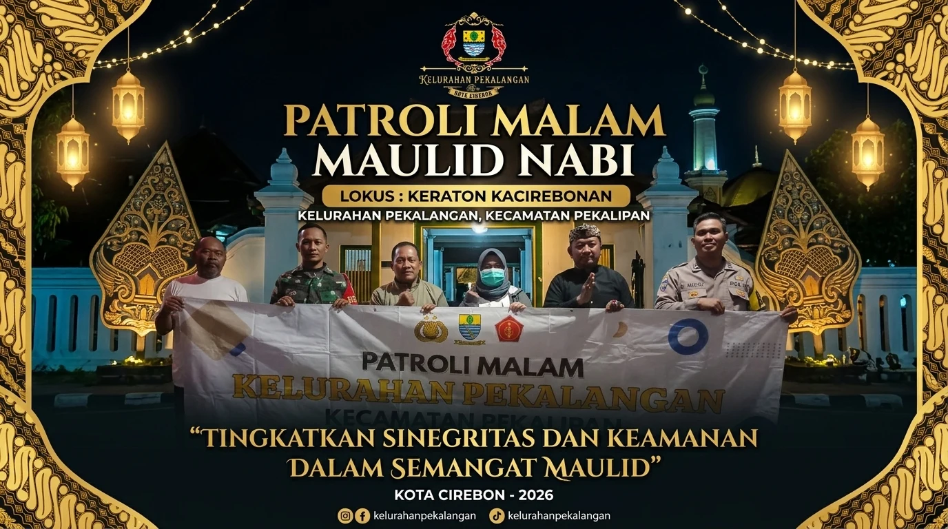 Sinergi Bersama, Patroli Malam Maulid Nabi 1448 H / 2026 M