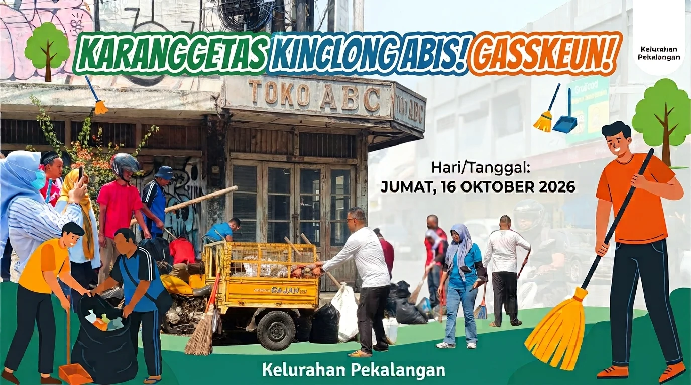 Ayo, Gawe Pekalangan Kinclong